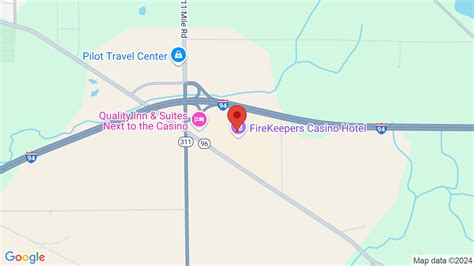 firekeepers casino michigan map.
